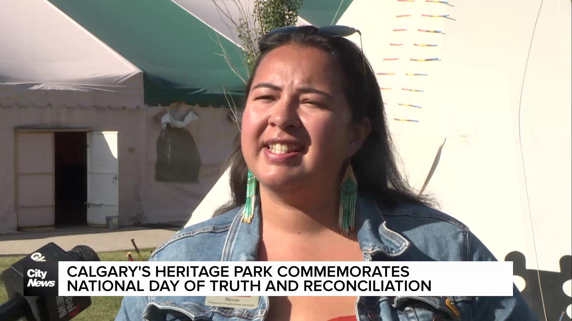 Calgary's Heritage Park commemorates the National Day of Truth and Reconciliation