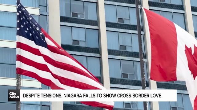 Niagara Falls to light up in Buffalo Bills colours this weekend
