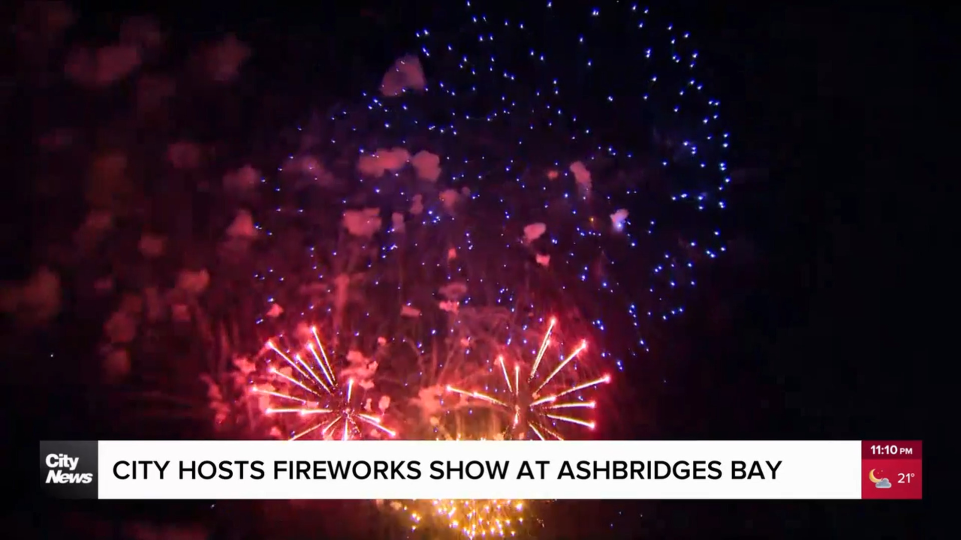 Canada Day 2024: City of Toronto hosts fireworks show at Ashbridges Bay