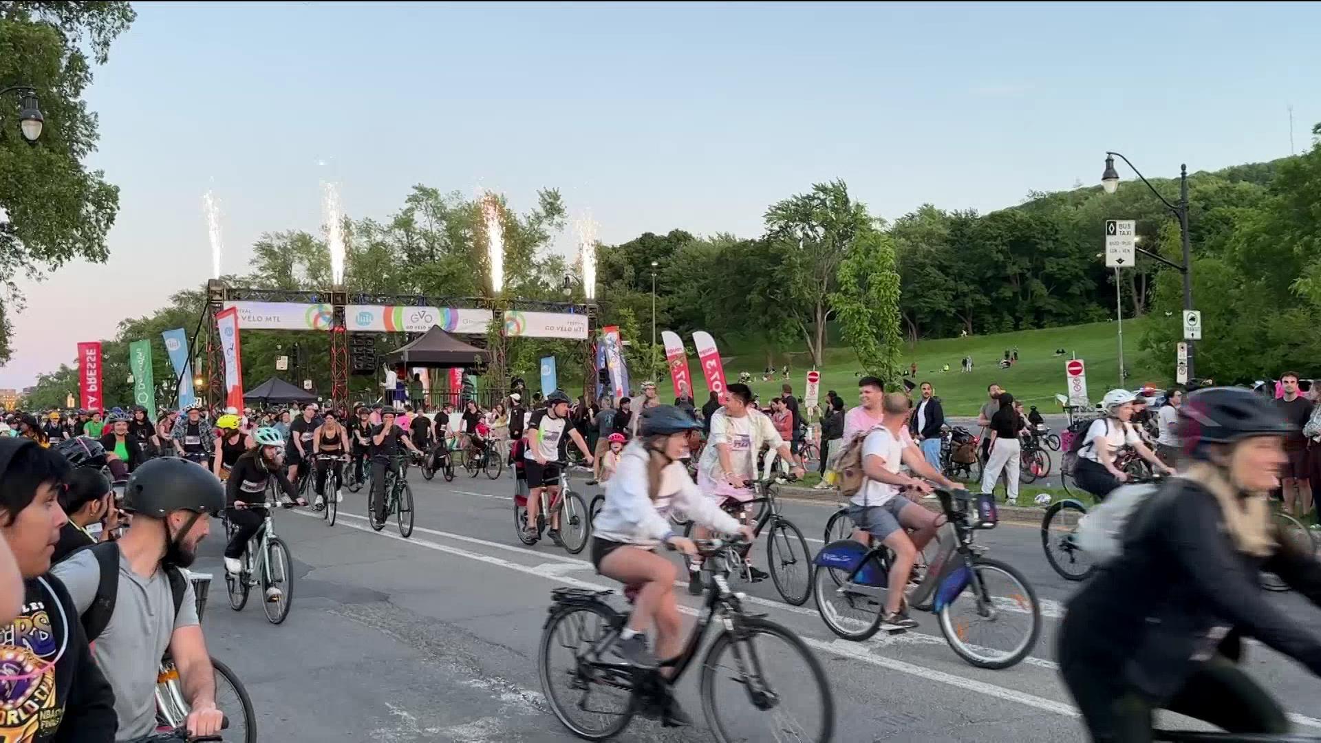 Montrealers ride for the 25th anniversary of Tour la Nuit
