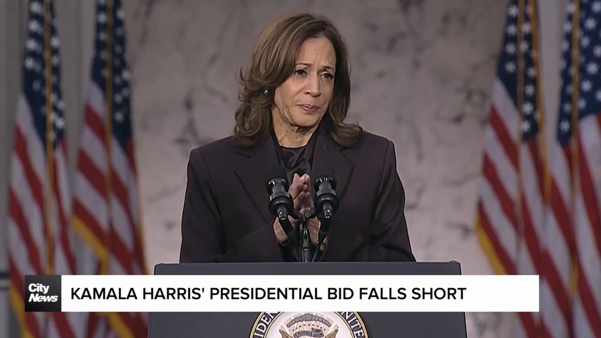 Kamala Harris' presidential bid falls short