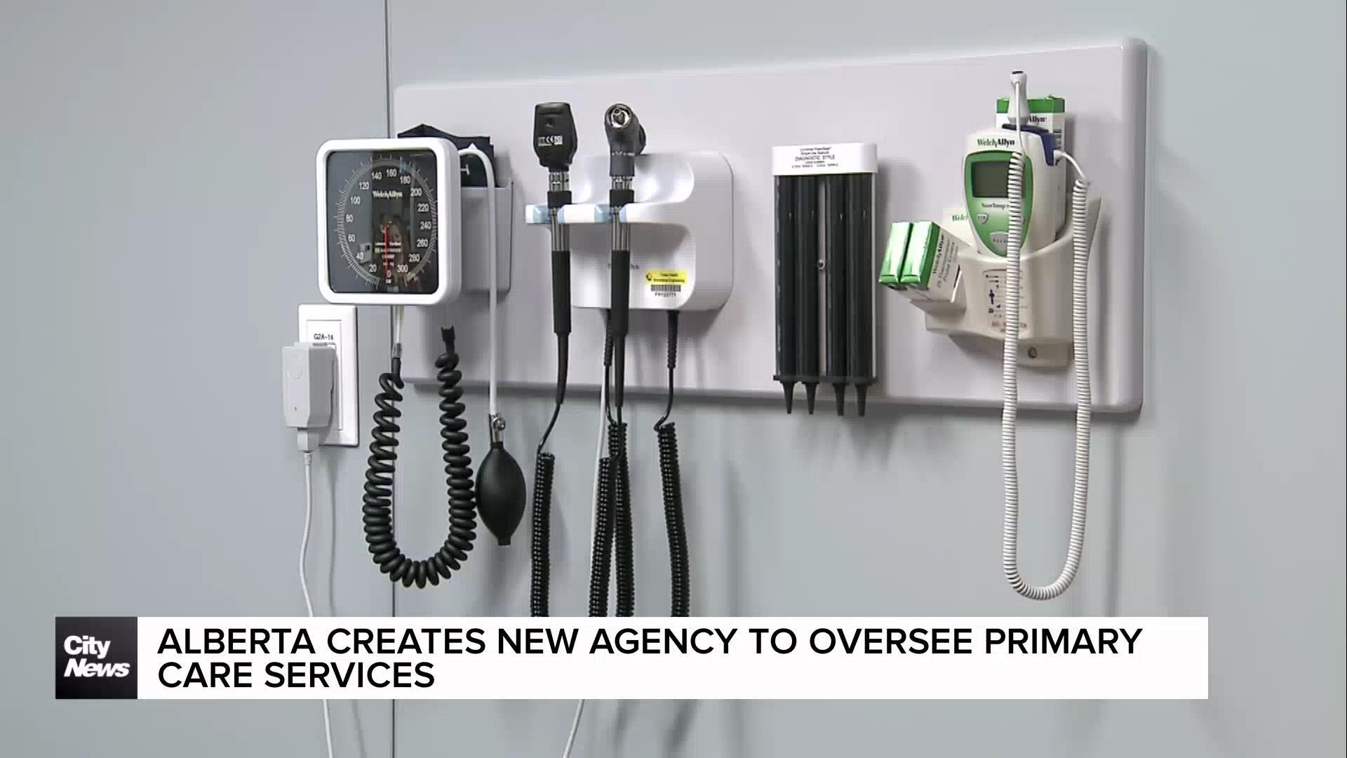 Alberta creates new agency for primary care