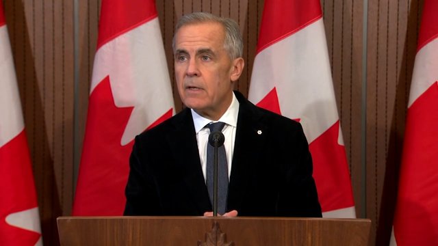 Prime Minister Mark Carney speaks about CFB Wainwright tragedy