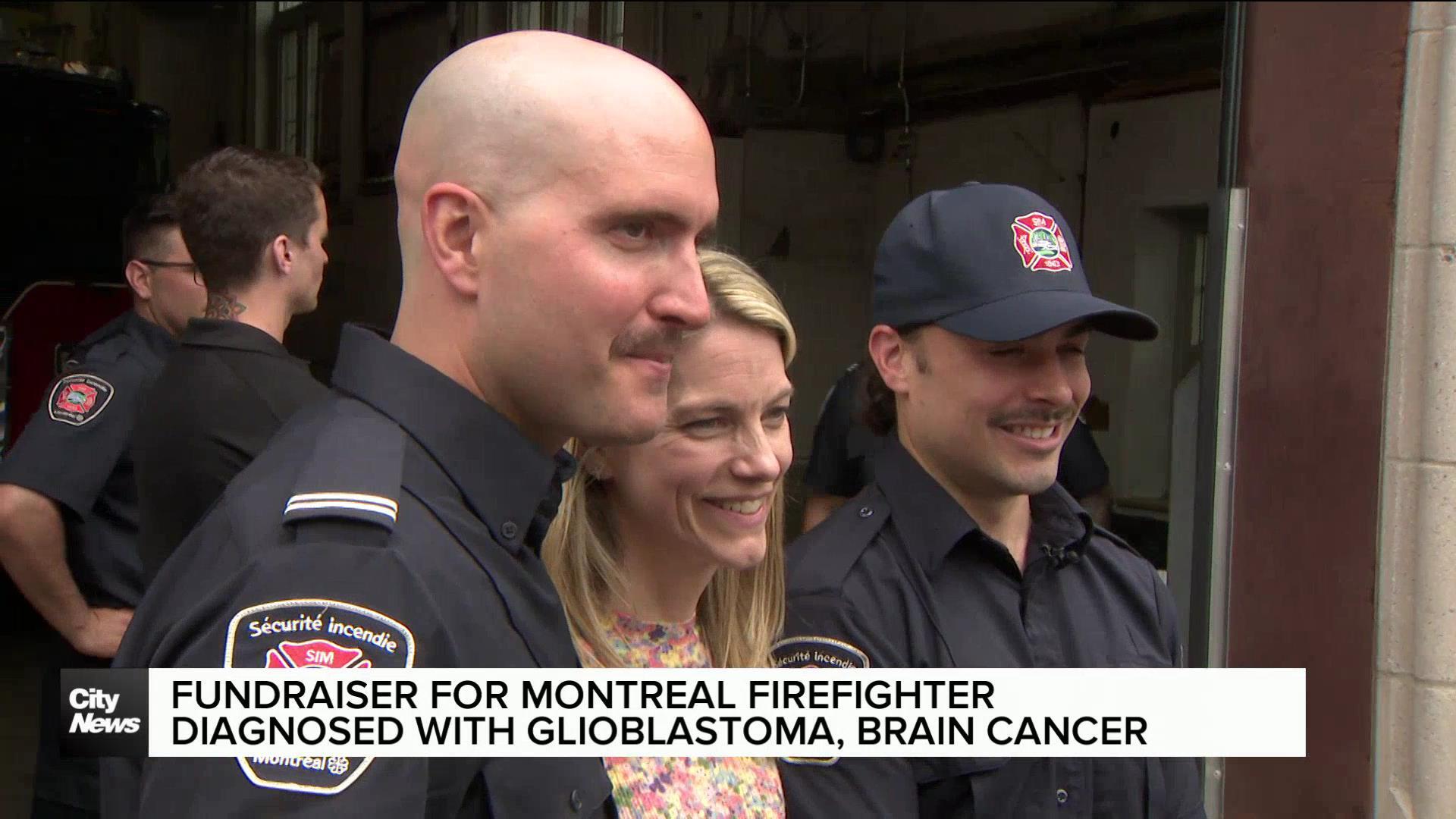 Fundraiser for Montreal firefighter diagnosed with brain cancer