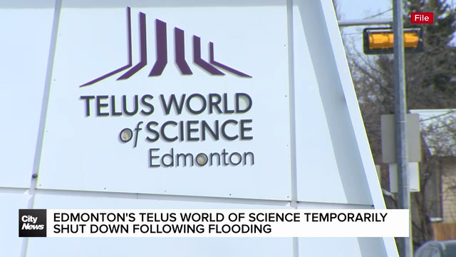 Edmonton's Telus World of Science temporarily shut down following flooding