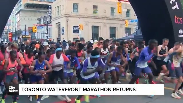 Marathon weekend wraps up in downtown Toronto