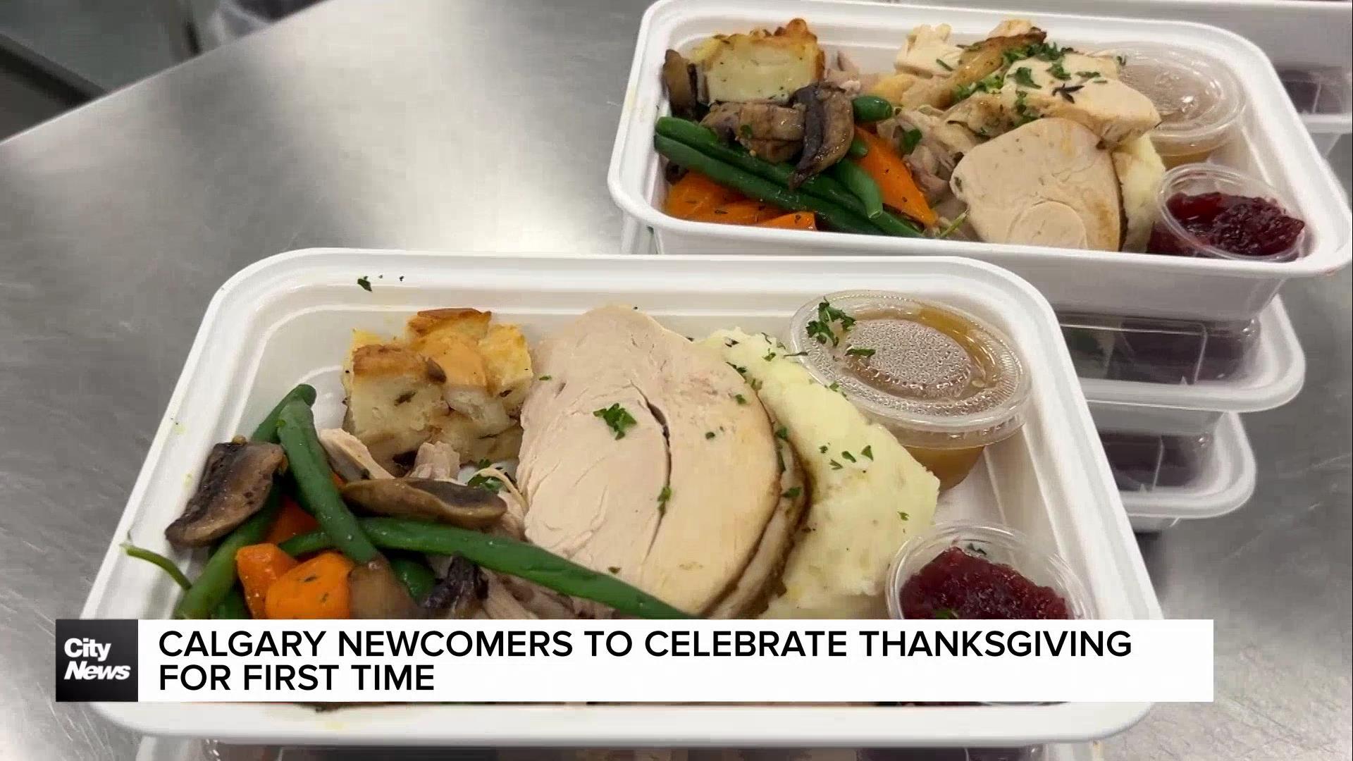 Calgary newcomers to celebrate Thanksgiving for the first time