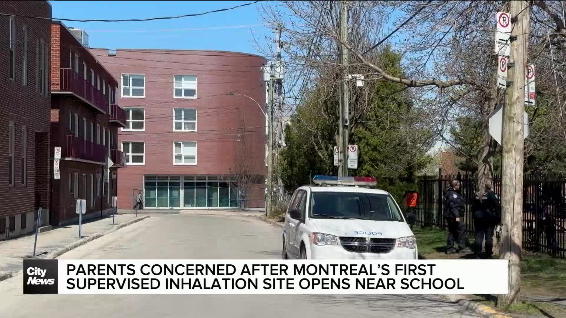 Concerns after Montreal's first supervised inhalation site opens