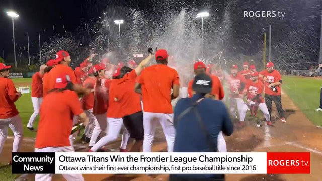 Ottawa Titans take home Frontier League Championship title