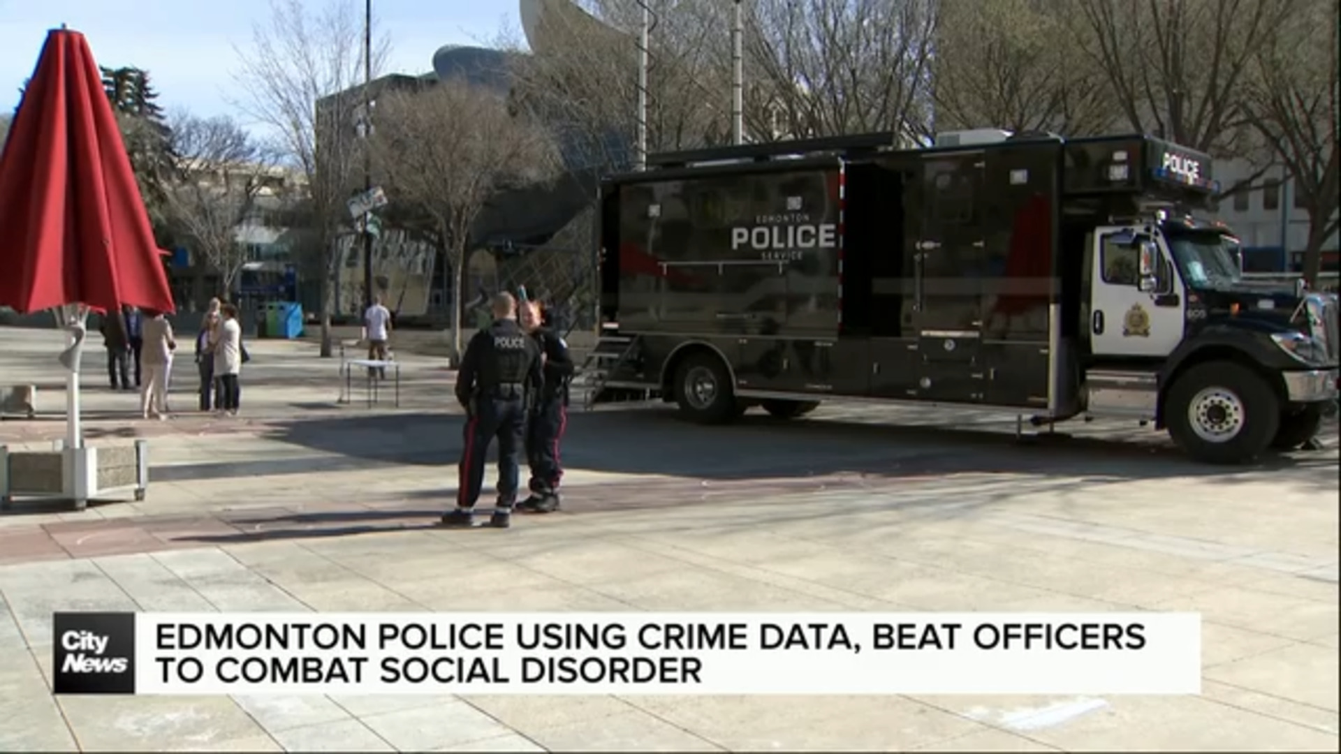 Edmonton Police using crime data, beat officers to combat social disorder
