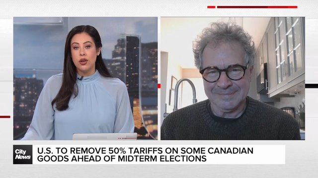 U.S. to remove 50% tariffs on some Canadian goods ahead of midterm elections