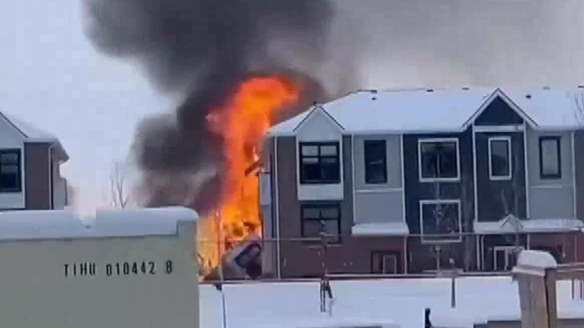 Four injured, one home destroyed in reported explosion, fire in SE Calgary 