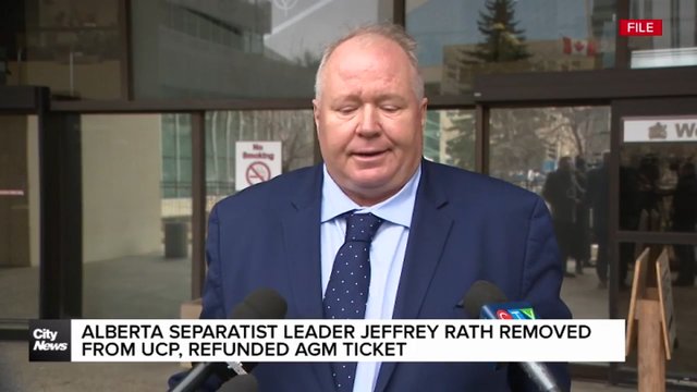 Alberta separatist leader Jeffrey Rath kicked out of UCP, refunded AGM ticket