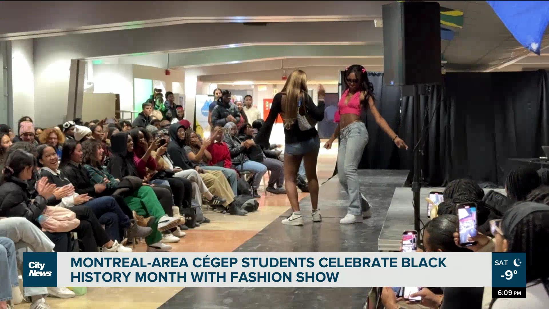 Montreal-area students celebrate Black excellence in fashion