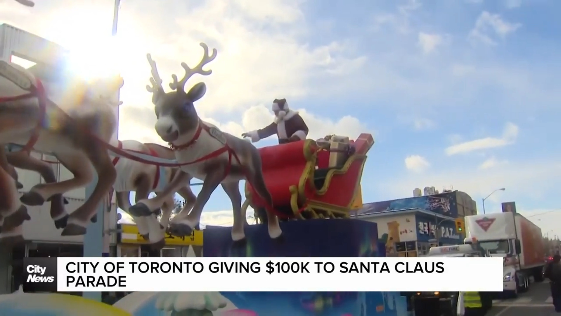 City of Toronto allocates $100k in funding for Santa Claus Parade