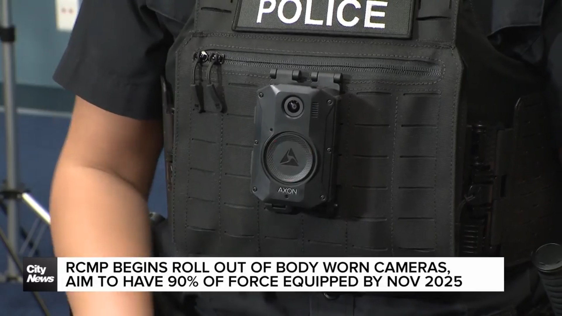 RCMP to start rolling out body cameras