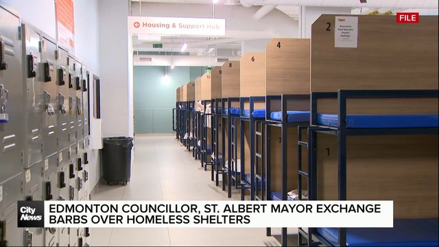 Edmonton councillor, St. Albert mayor exchange barbs over homeless shelters