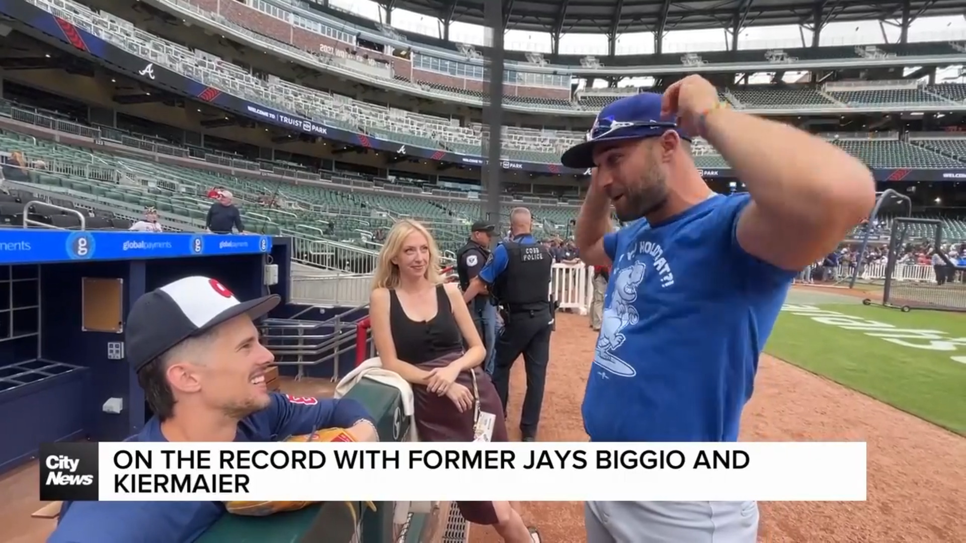 Former Blue Jays Biggio and Kiermaier reunite in Atlanta