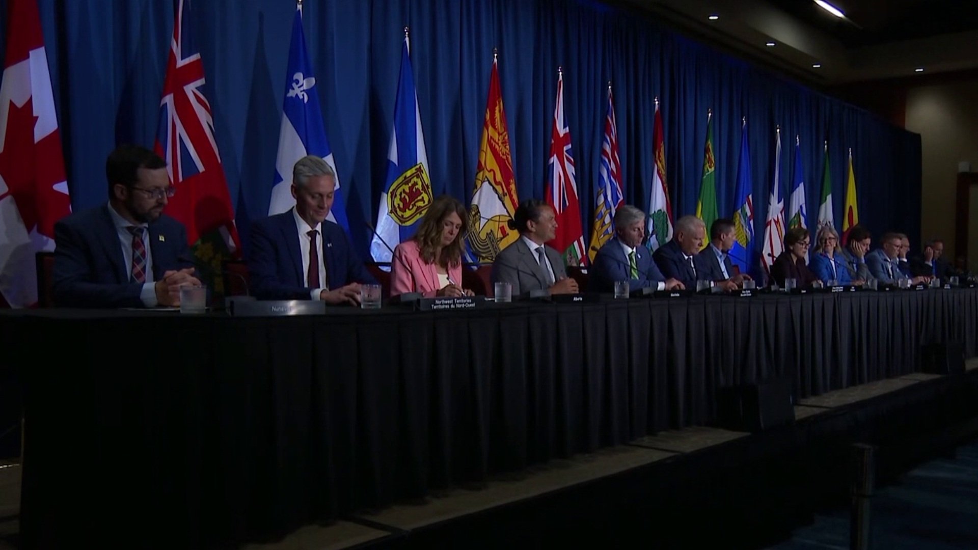 Premiers continue to talk U.S. trade in addition to domestic issues