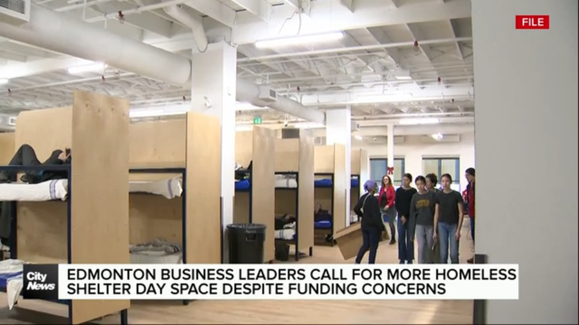 Edmonton business leaders call for more homeless shelter day space despite funding concerns