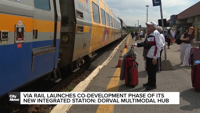 VIA Rail to begin co-development of new transit hub in Dorval station