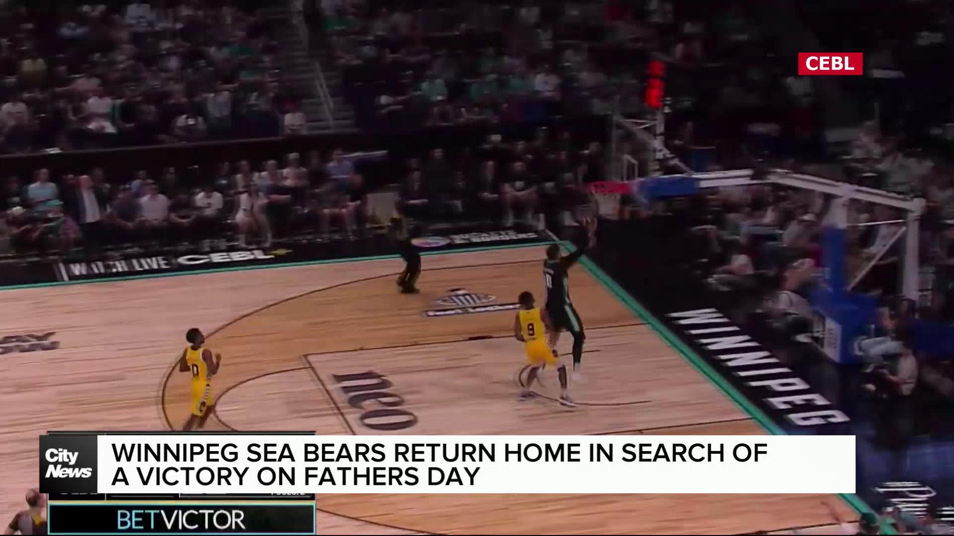 Winnipeg Sea Bears fall on Fathers Day