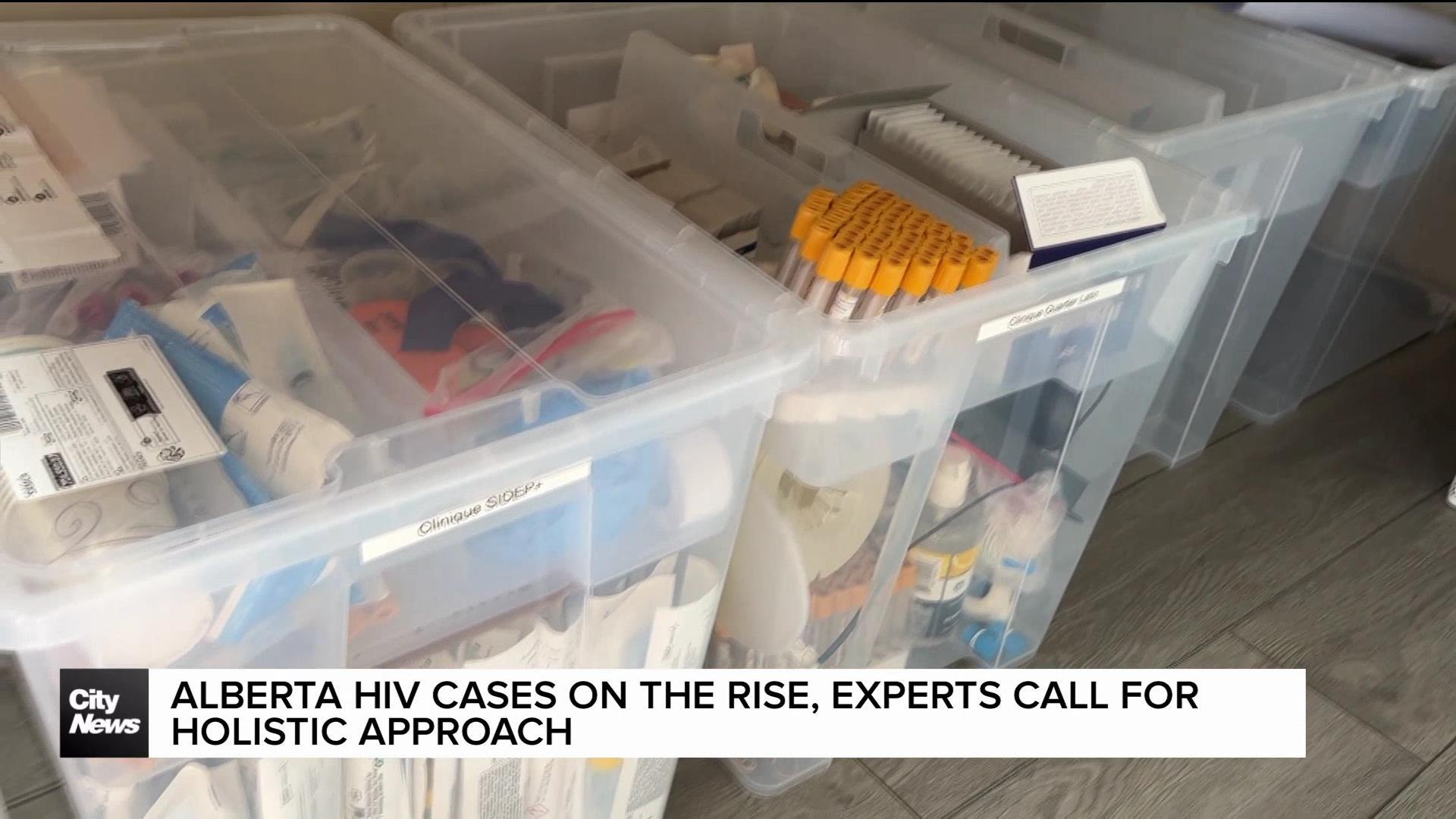 HIV cases on the rise in Alberta