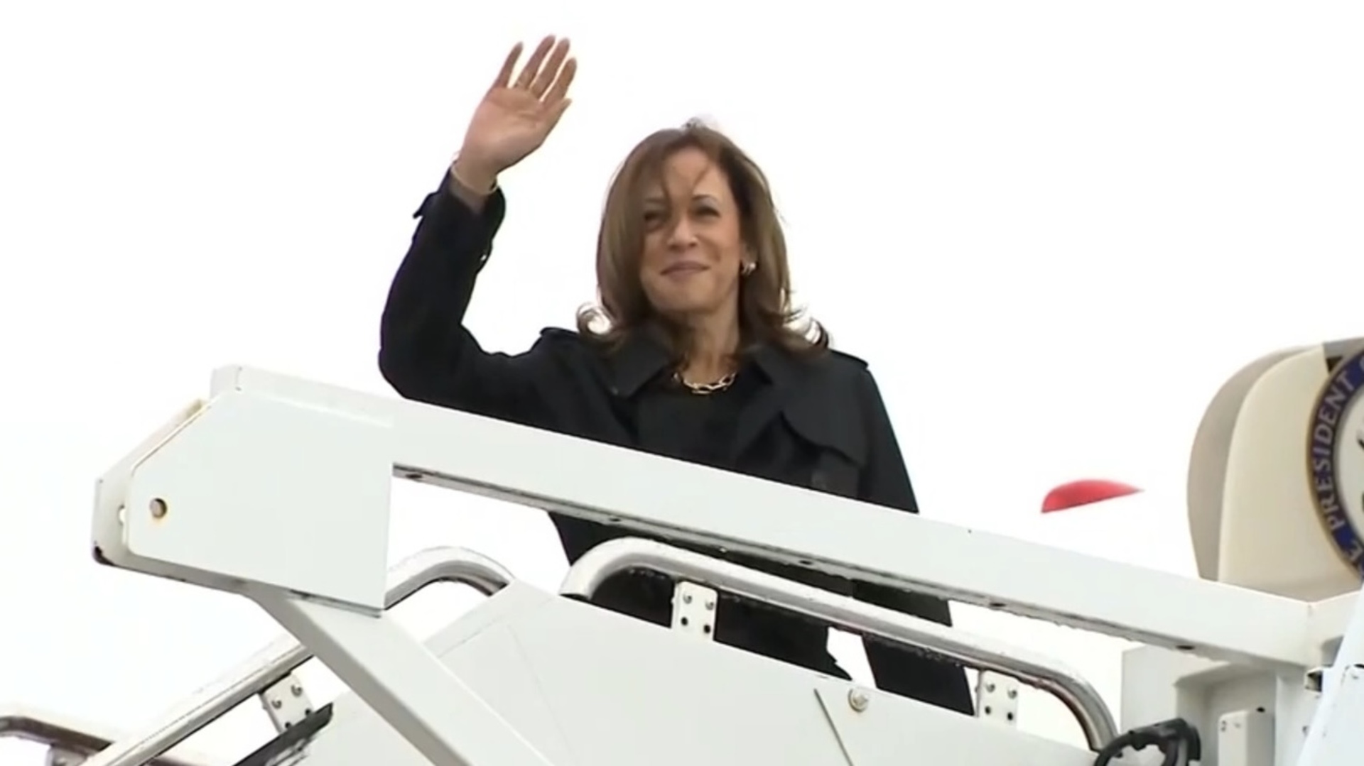 Kamala Harris visits Mexico border to talk immigration