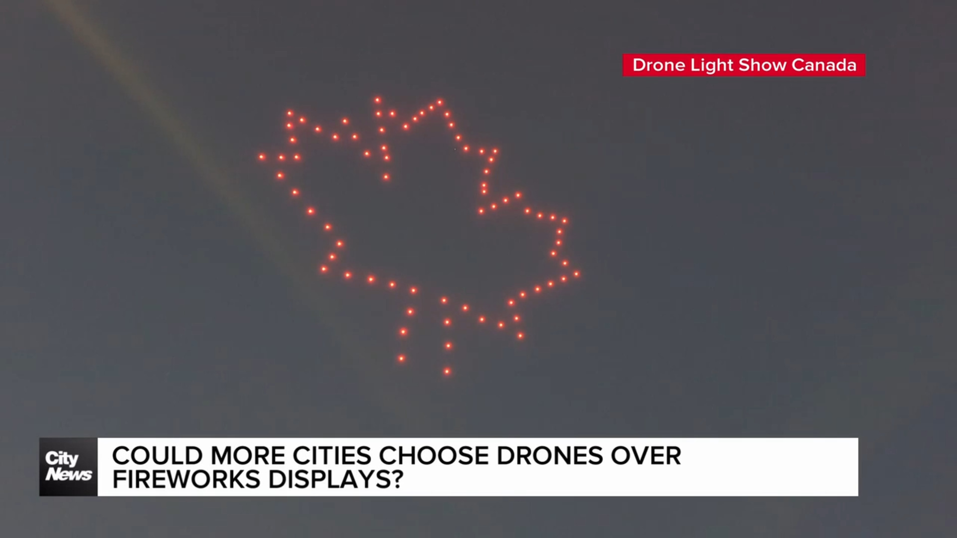 Could more cities choose drones over fireworks?