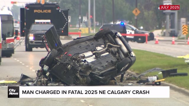 Man charged in fatal 2025 NE Calgary crash