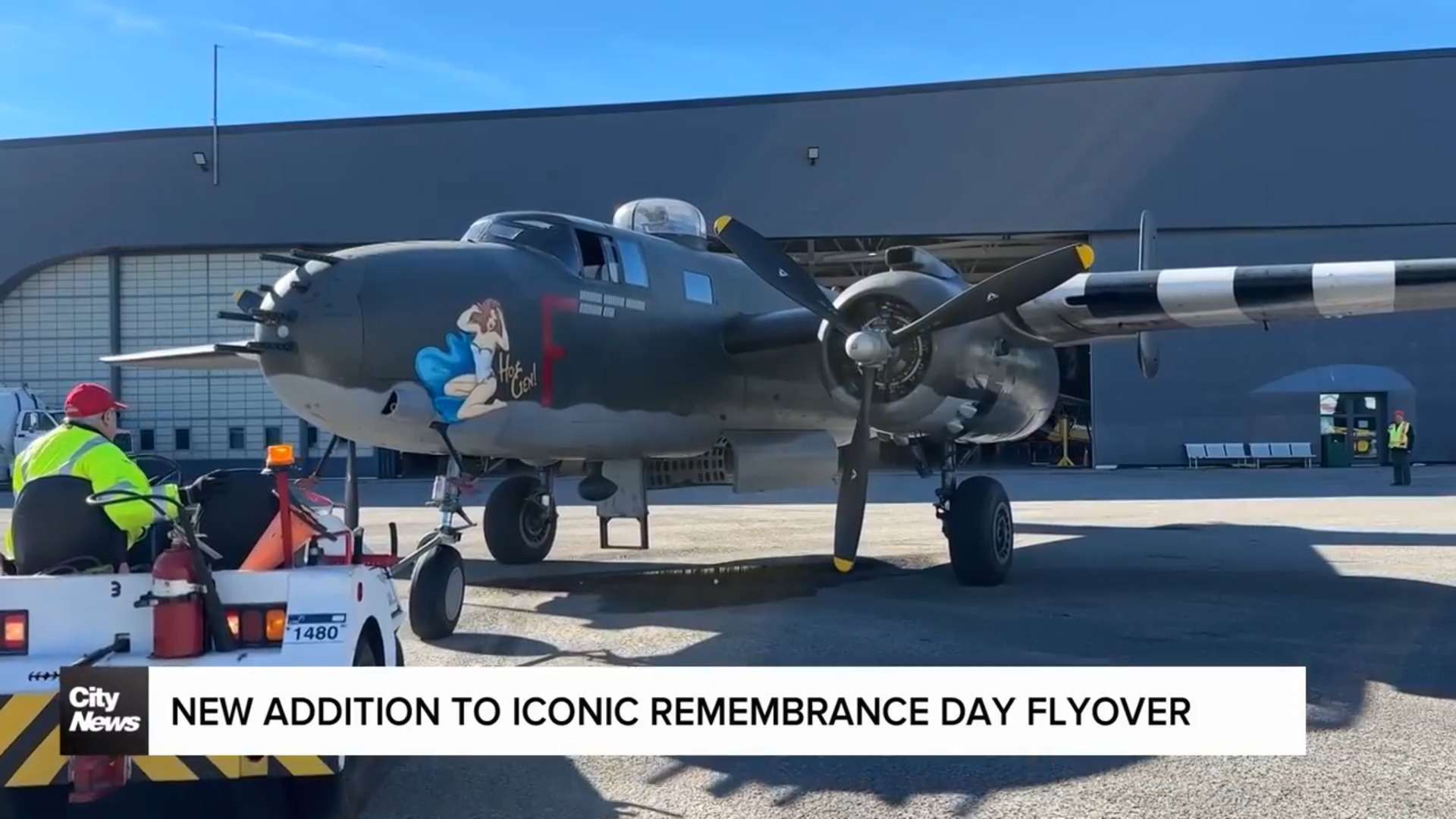 B-25 Bomber to join Lancaster for Remembrance Day flight