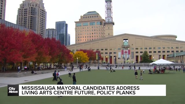 Mississauga mayoral candidates talk Living Arts Centre, policy ideas