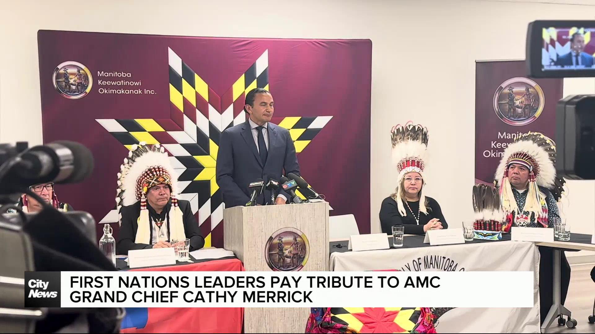 First Nations leaders pay tribute to the late AMC Grand Chief Cathy Merrick