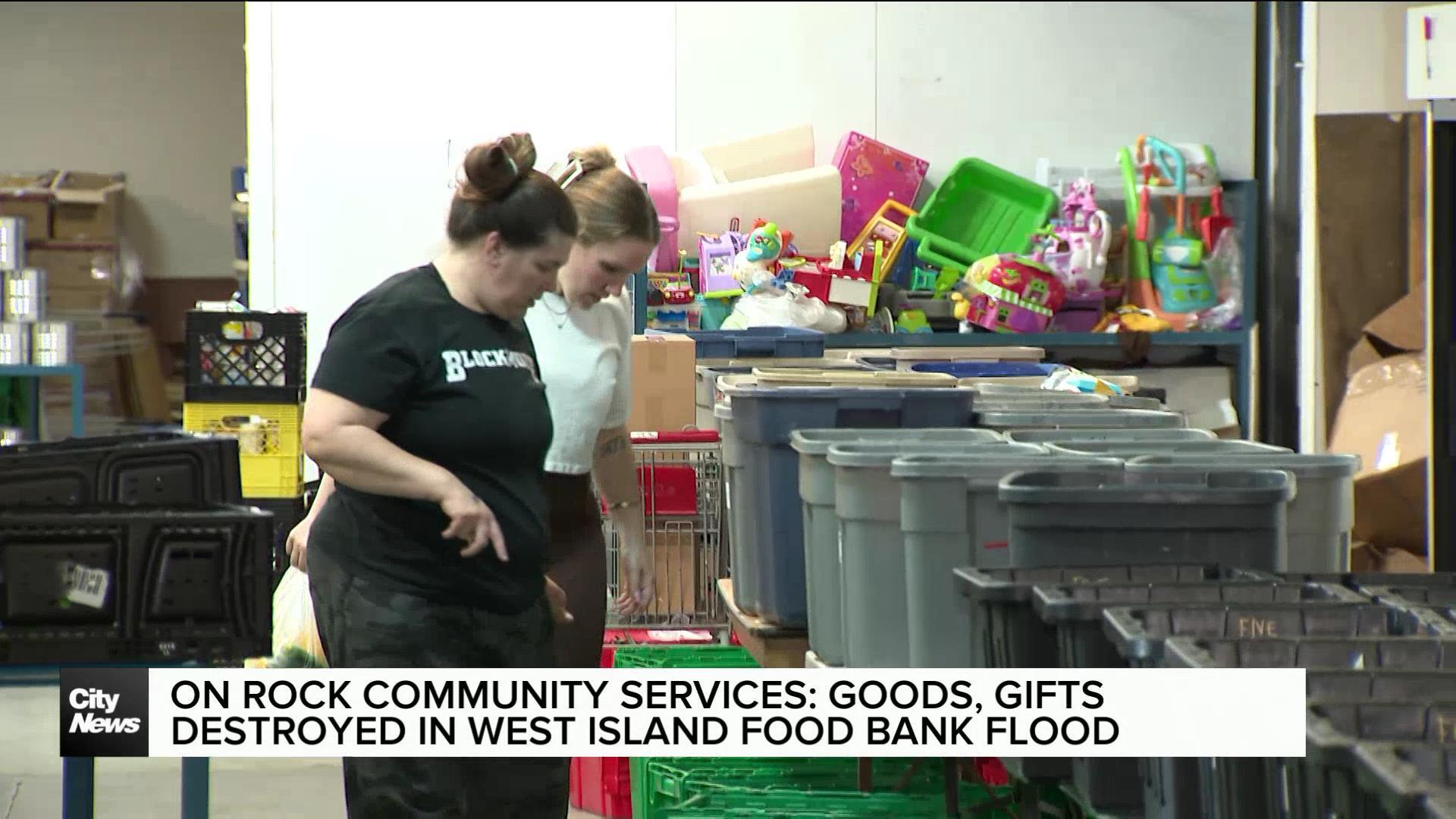 $100K worth of food, gifts destroyed in Montreal food bank flood