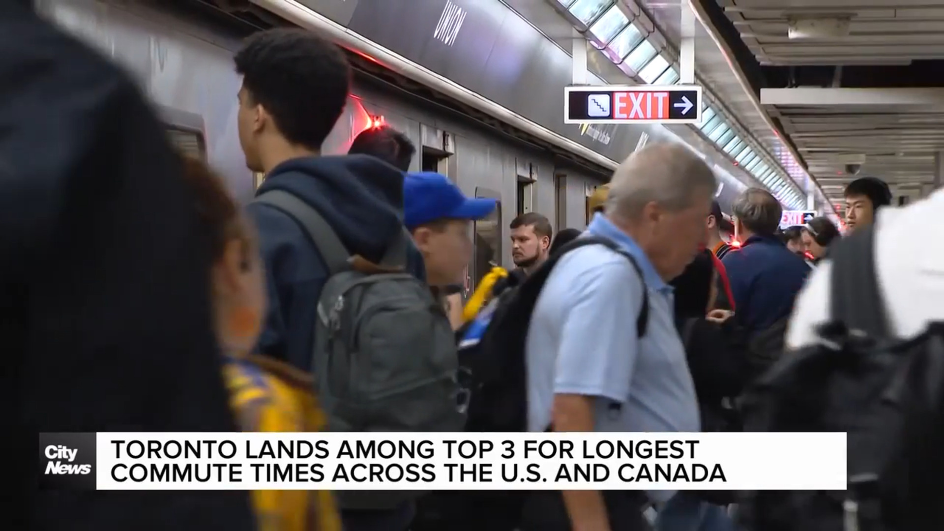 Toronto transit among top 3 longest commute times across U.S. and Canada, study finds