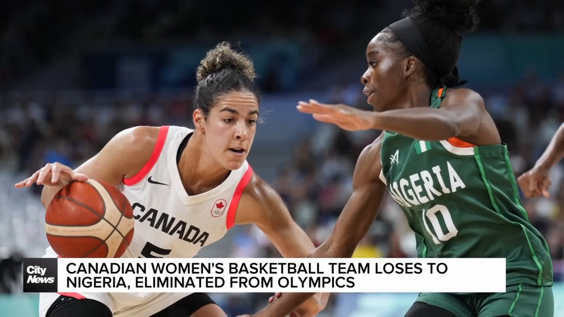 Canadian women’s basketball team eliminated from Olympics