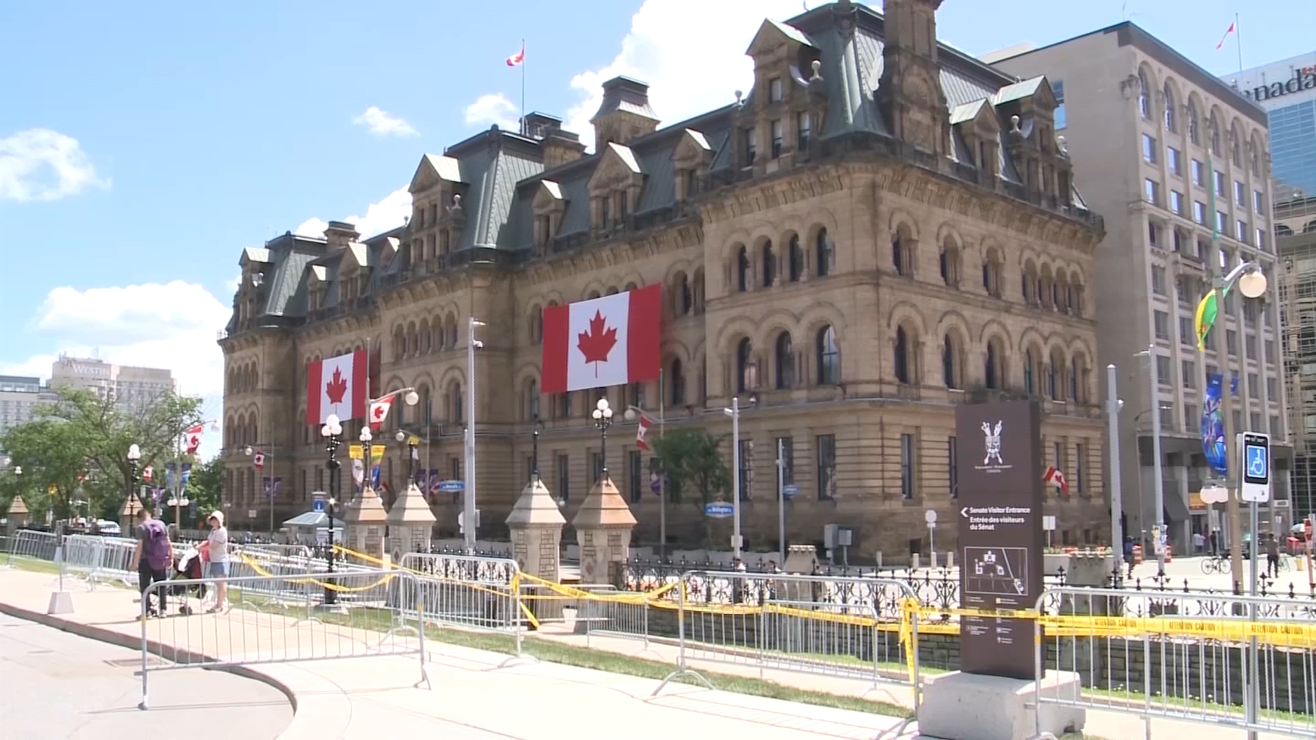 Woman who throws chair off balcony in viral video identified CityNews
