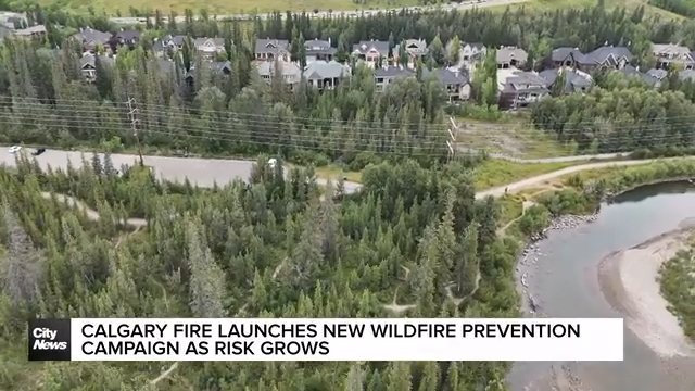 Calgary Fire launches new wildfire prevention campaign as risk grows