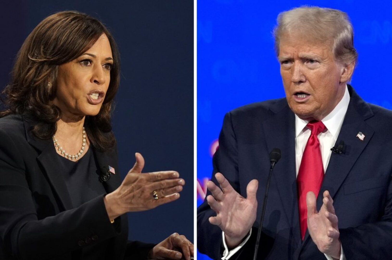 Trump tries to slow Harris momentum