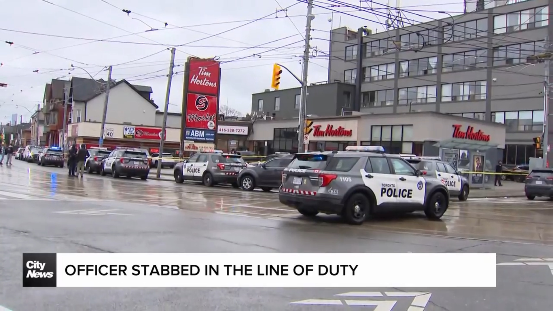 Officer stabbed in the line of duty