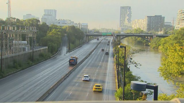 DVP fully reopened after thunderstorm flooding