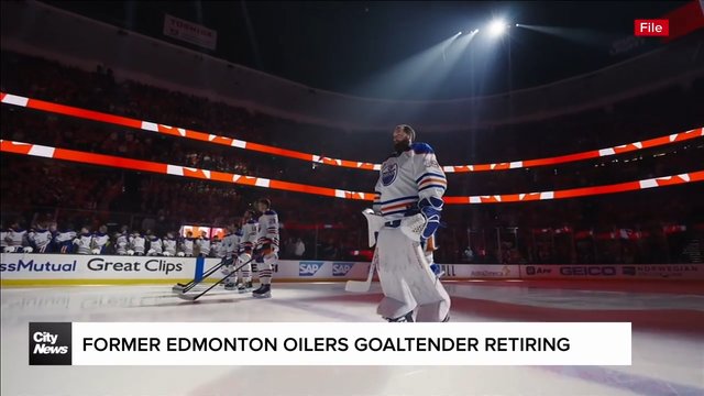 Former Edmonton Oilers Goaltender retiring