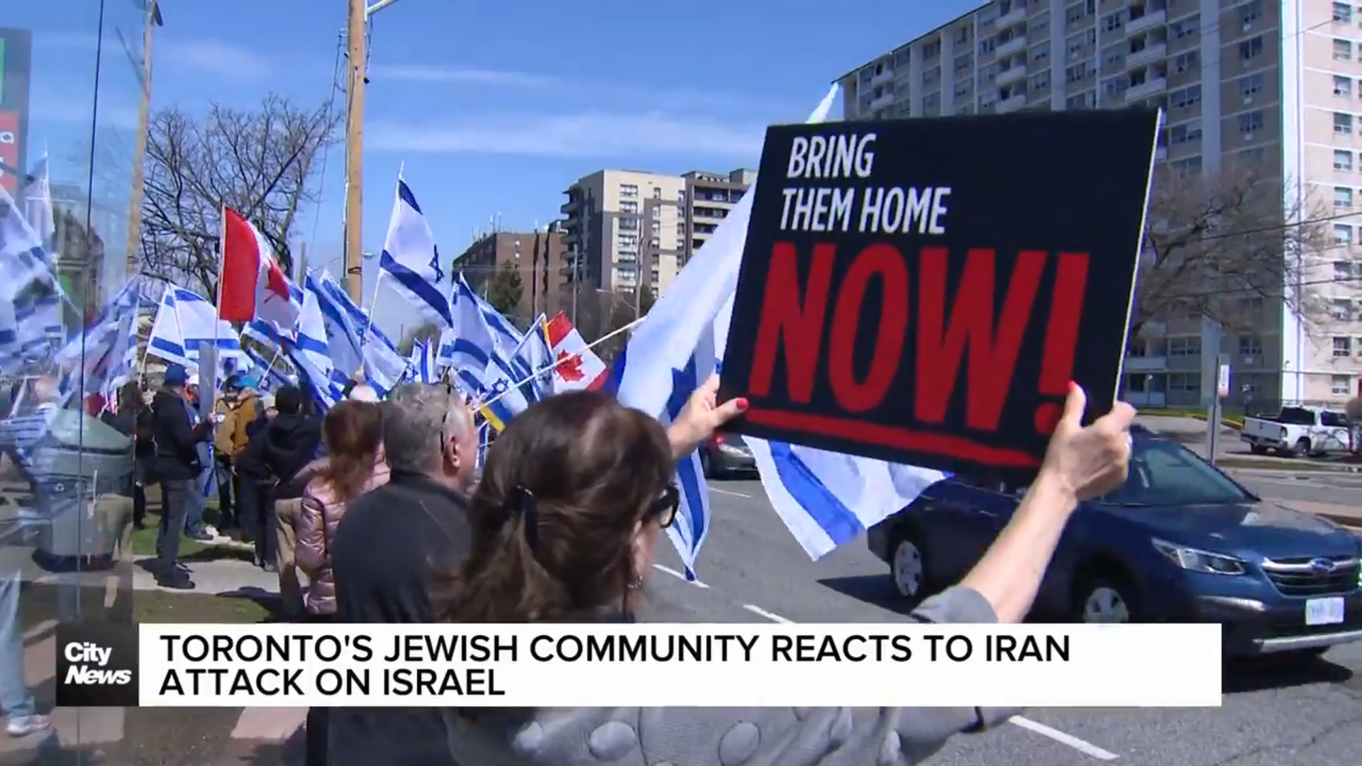 Jewish community in Toronto reacts to Iran attack on Israel