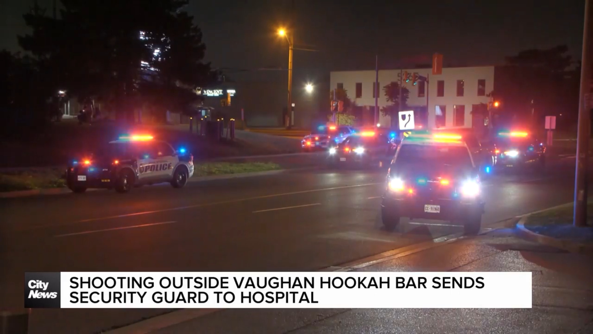 Shooting outside Vaughan hookah bar sends security guard to hospital