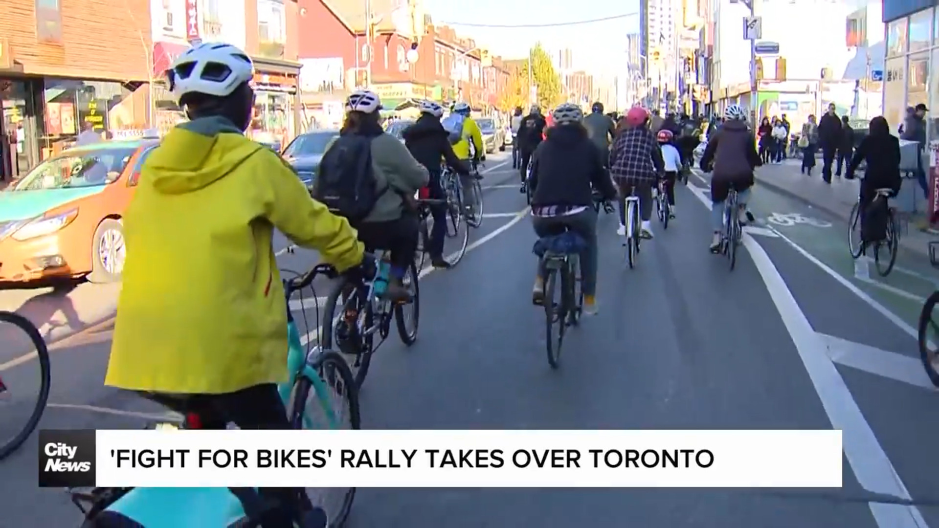 'Fight for Bikes' rally takes over Toronto