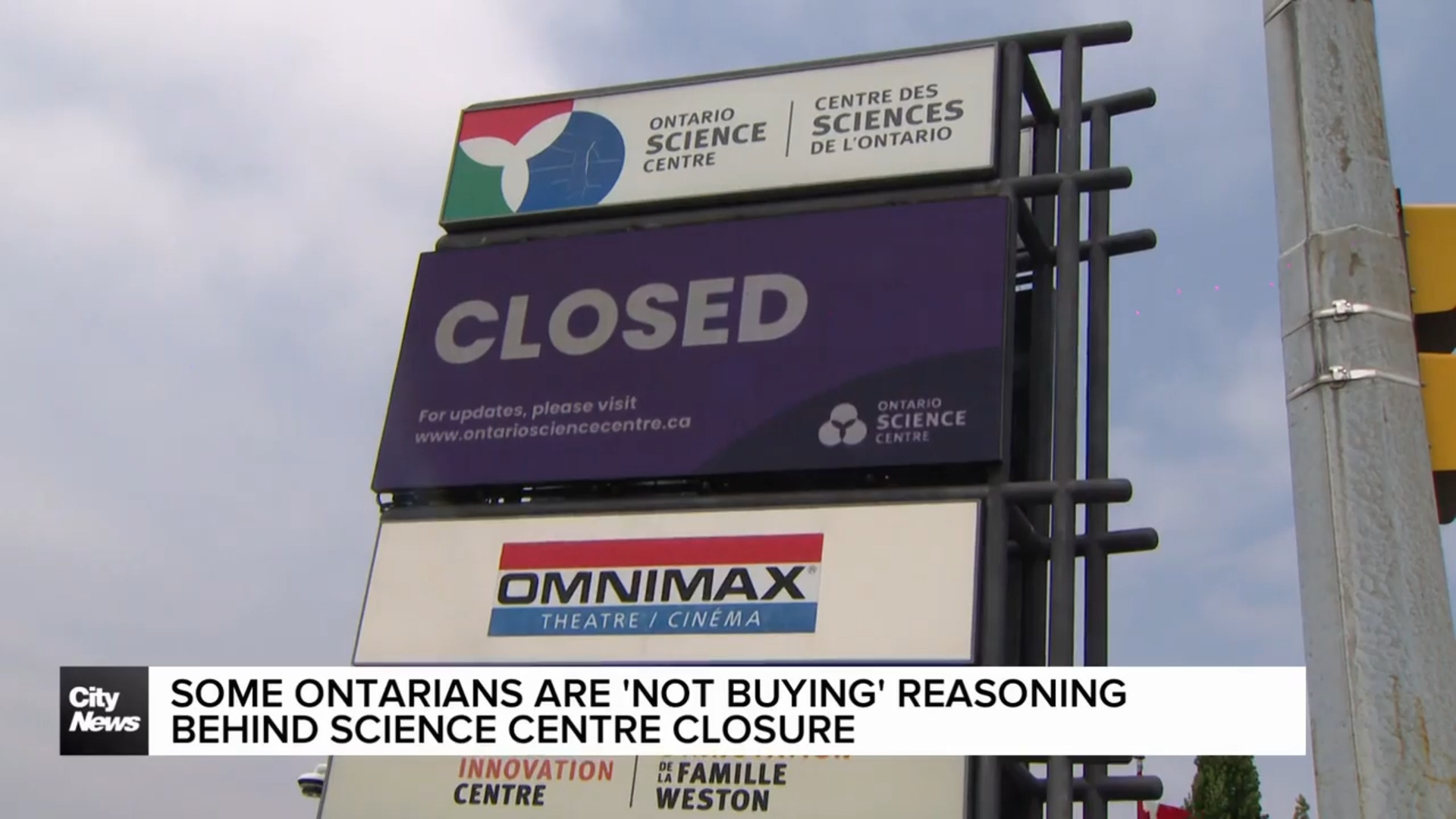 'People are frustrated, feeling disrespected' with Science Centre closure