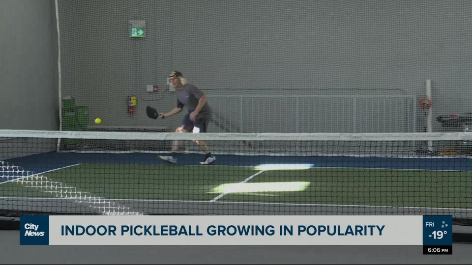 Indoor Pickleball Growing In Popularity