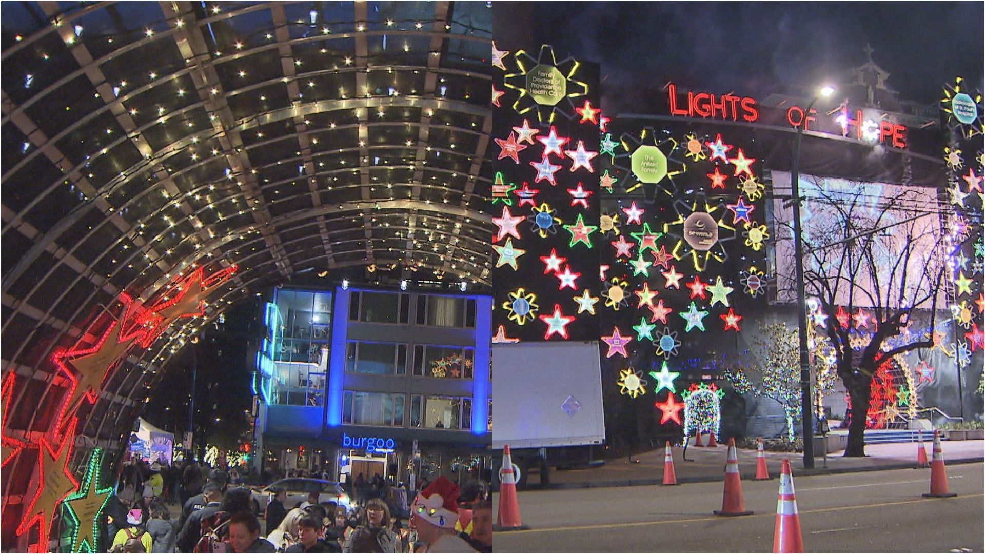 Magical 'Lights of Hope' display returns to St. Paul's Hospital