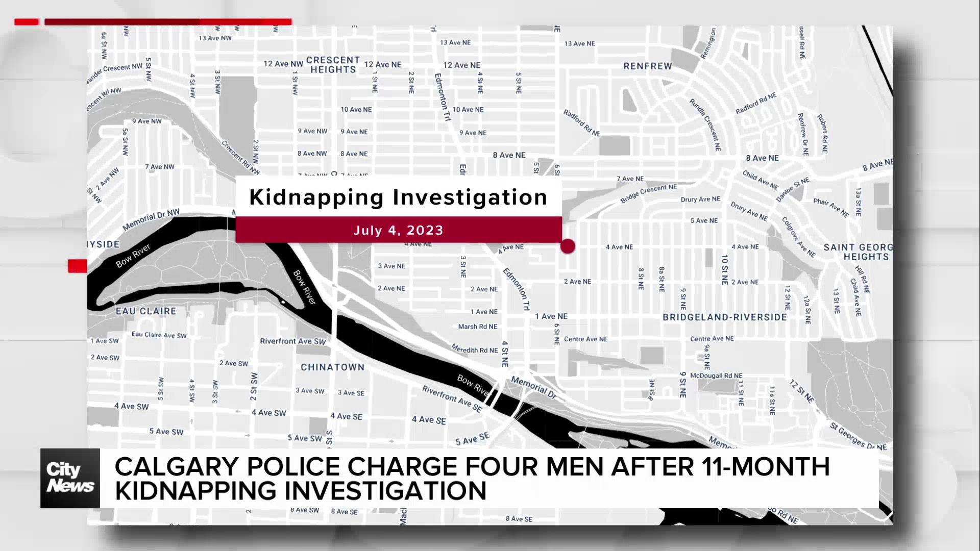 Calgary Police charge four men after 11-month kidnapping investigation