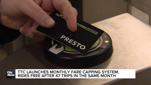 TTC launches monthly fare capping system